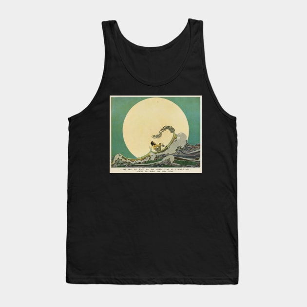 Tied My Boat to the North Star Tank Top by rkkyrcoon